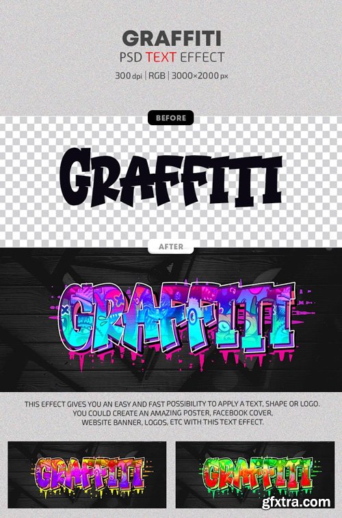 Graffiti - Photoshop Text Effects