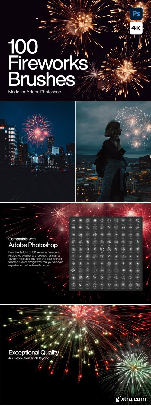 Fireworks Brushes Pack for Photoshop