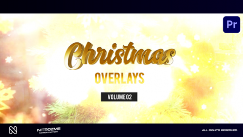 Christmas Overlays Vol. 02 for Premiere Pro - 49585376