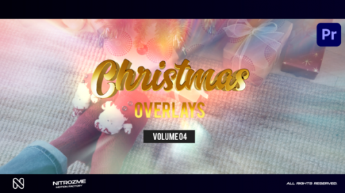 Christmas Overlays Vol. 04 for Premiere Pro - 49585387