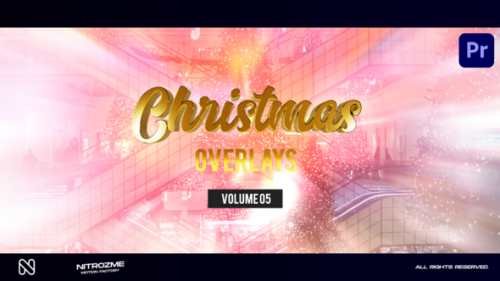 Christmas Overlays Vol. 05 for Premiere Pro - 49585394
