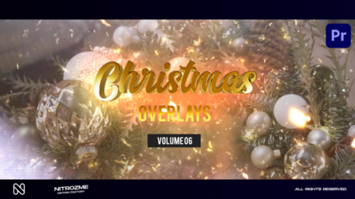 Christmas Overlays Vol. 06 for Premiere Pro - 49585409