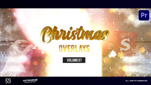 Christmas Overlays Vol. 07 for Premiere Pro - 49585419