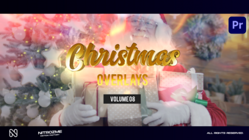 Christmas Overlays Vol. 08 for Premiere Pro - 49585431