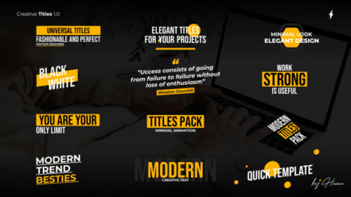 Creative Titles - FCPX - 49589827