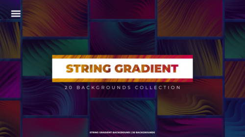 20 String Gradient Backgrounds | Premiere Pro - 49596339