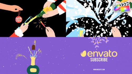 Christmas Celebration Logo Opener for FCPX - 49598559