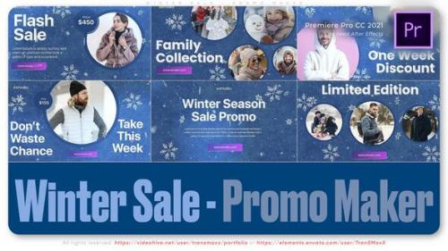 Winter Sale - Promo Maker - 49617280