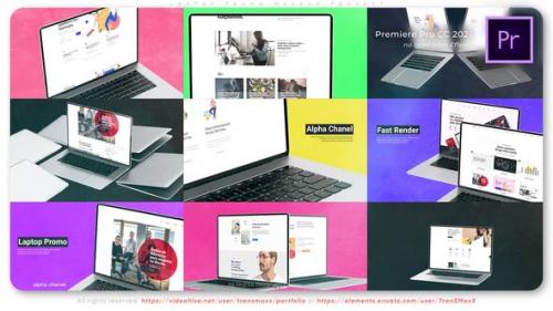 Laptop Promo Mockup Project - 49617574