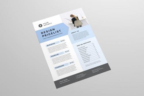 Price List Flyer
