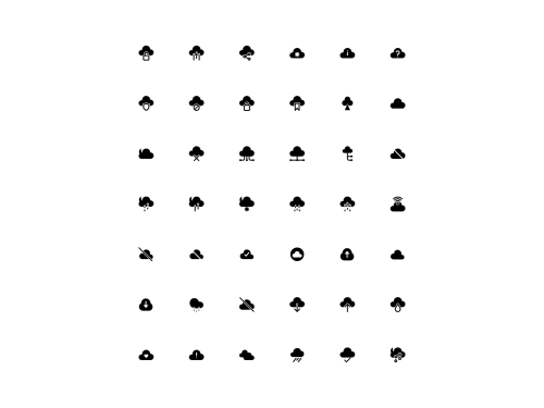 UIHut - Cloud Icon Pack - 16921 UIHut - Cloud Icon Pack - 16921