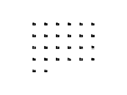 UIHut - Folder Icon Pack - 16925 UIHut - Folder Icon Pack - 16925