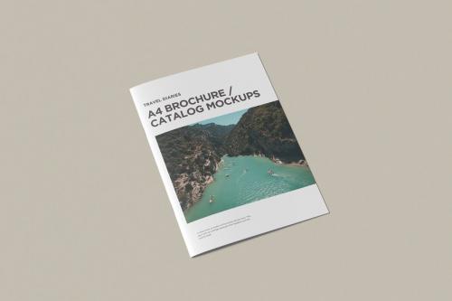 A4 Brochure Catalog Mockup A4 Brochure Catalog Mockup