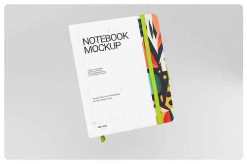 Simple Notebook Mockup Simple Notebook Mockup