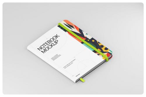 Simple Notebook Mockup Simple Notebook Mockup