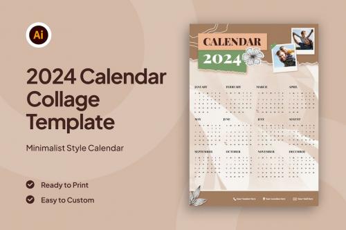 2025 Calendar Collage Template 2025 Calendar Collage Template