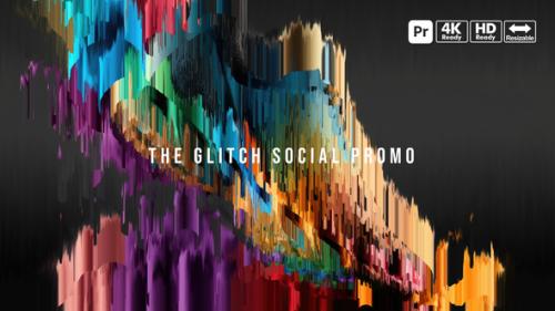 Glitch Social Promo for Premiere Pro - 49621552