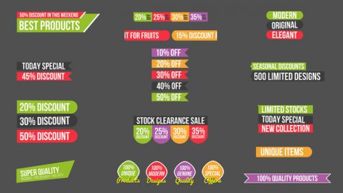 Sales Strips Premiere Pro V1 - 49527268