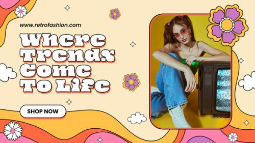 Retro Fashion Slideshow Promo MOGRT - 49532757