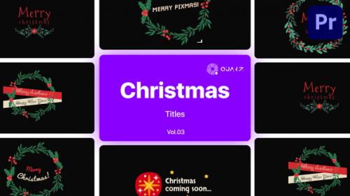 Christmas Titles for Premiere Pro Vol. 03 - 49537925