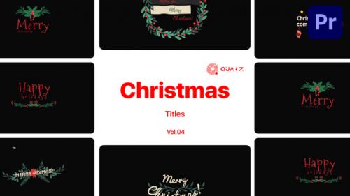 Christmas Titles for Premiere Pro Vol. 04 - 49537974