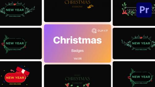 Christmas Badges for Premiere Pro Vol. 06 - 49538114