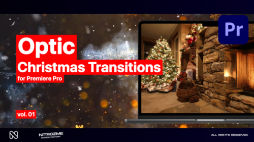 Christmas Optic Transitions Vol. 01 for Premiere Pro - 49538694