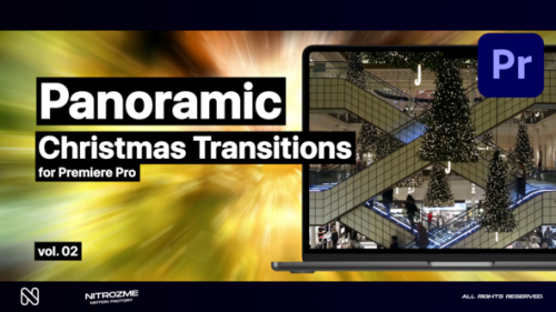 Christmas Panoramic Transitions Vol. 02 for Premiere Pro - 49538773