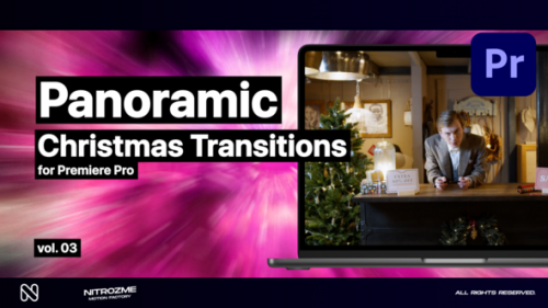 Christmas Panoramic Transitions Vol. 03 for Premiere Pro - 49538784