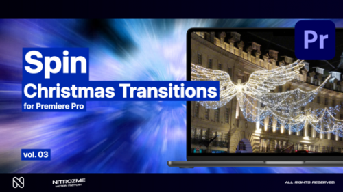Christmas Spin Transitions Vol. 03 for Premiere Pro - 49538921