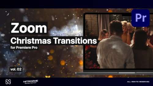 Christmas Zoom Transitions Vol. 02 for Premiere Pro - 49539021