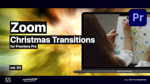 Christmas Zoom Transitions Vol. 03 for Premiere Pro - 49539028