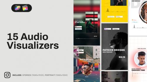 Instagram Audio Visualizers Stories and Posts for FCPX - 49552193