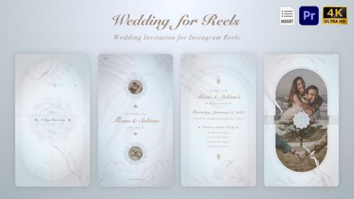 Wedding Invitation for Instagram Reels (MOGRT) - 49553264