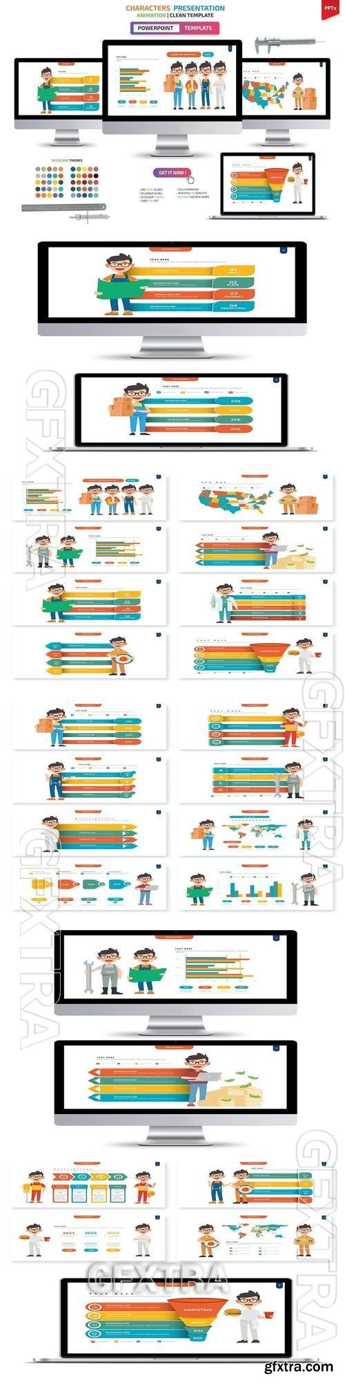 Character Powerpoint Presentation Templates ZLQV45R