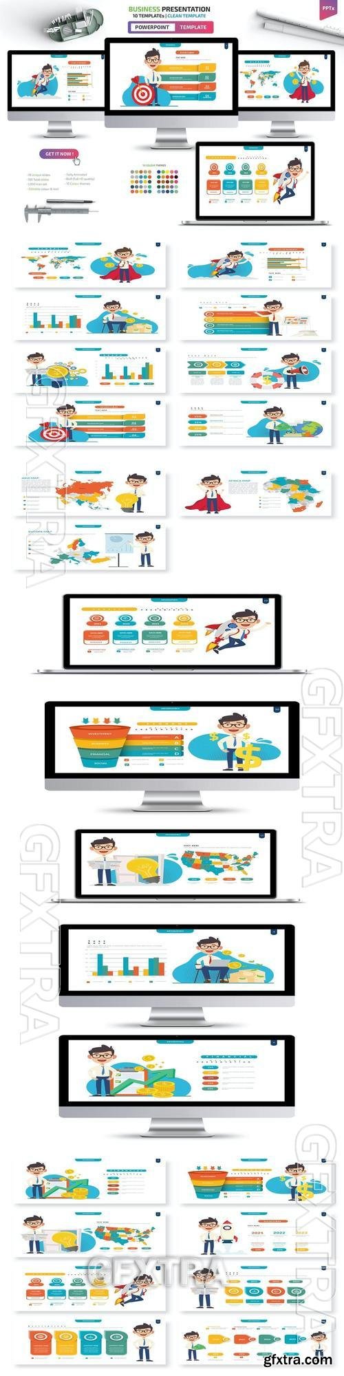 Business Powerpoint Presentation Templates 2YALJPT