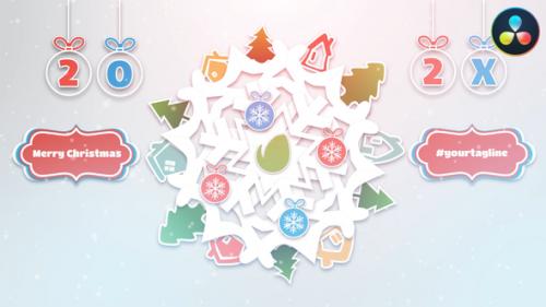 Paper Christmas for DaVinci Resolve - 49554920