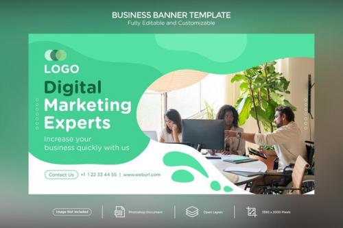 Digital Marketing Experts Business Banner Design Template