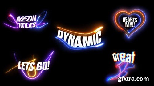 Videohive Neon Text Animation 49698146 Videohive Neon Text Animation 49698146