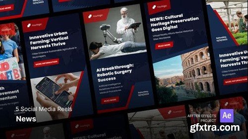 Videohive Social Media Reels - News After Effects Template 49718021