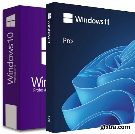 Windows 11 & Windows 10 AIO 29in1 Multilingual