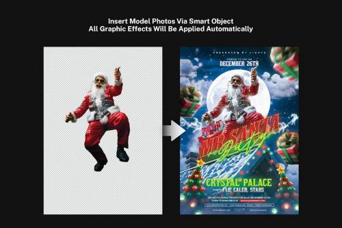 Christmas Santa Flyer Template Christmas Santa Flyer Template