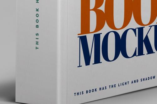 Book Mockup - Thin, Medium, Thick, Cover, Spine Book Mockup - Thin, Medium, Thick, Cover, Spine