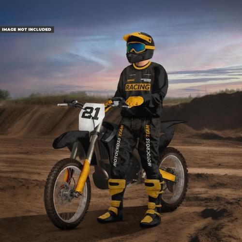 Motocross Racing Mockup