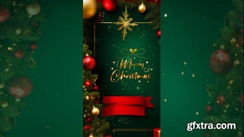 Videohive Christmas Greetings 3D Design Instagram Story 49758630