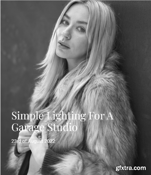 Peter Coulson Photography - Lighting - Simple Lighting For A Garage Studio