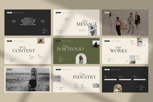 Design Portfolio PowerPoint Template Design Portfolio PowerPoint Template