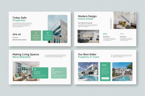 Real-Estate PowerPoint Presentation Template Real-Estate PowerPoint Presentation Template