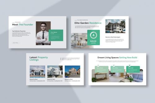 Real-Estate PowerPoint Presentation Template Real-Estate PowerPoint Presentation Template