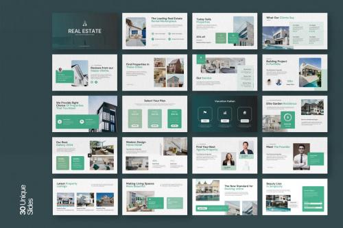 Real-Estate PowerPoint Presentation Template Real-Estate PowerPoint Presentation Template